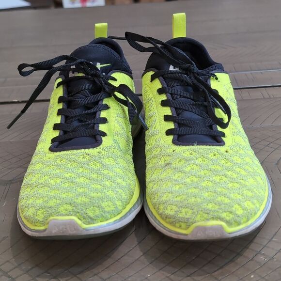 APL Techloom Phantom Neon Yellow Sz 7.5 - Picture 4 of 9